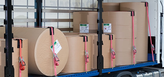 Manera segura de transportar papel | Omida Logistics